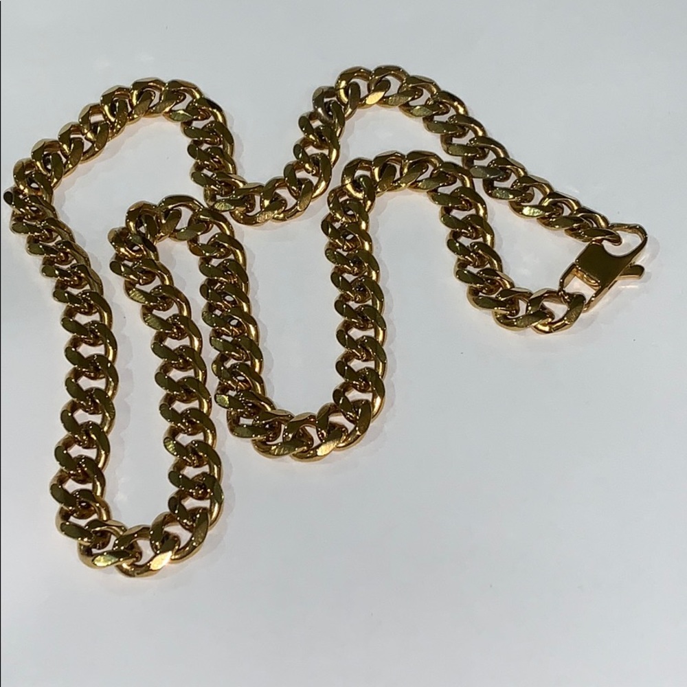 Stainless Steel Solid Necklace - image 2